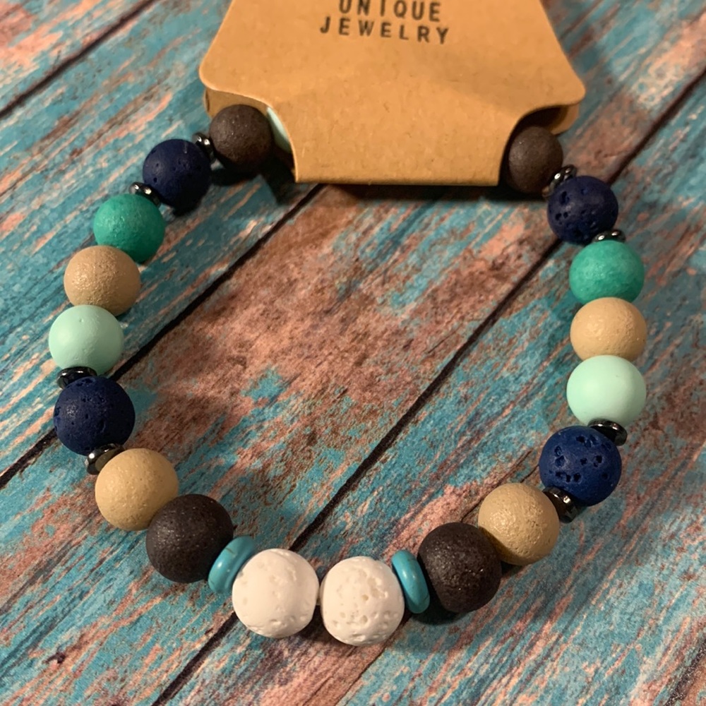 Lava stone bracelet
